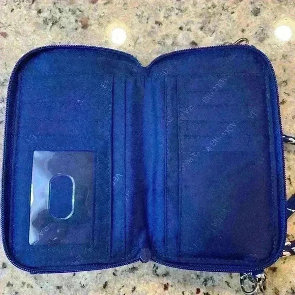 Vera Bradley Crossbody Wallet & Makeup Case Duo - Picture 3 of 8